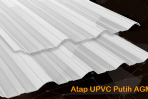 atap upvc putih agm