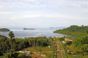 keindahan lokasi raja ampat